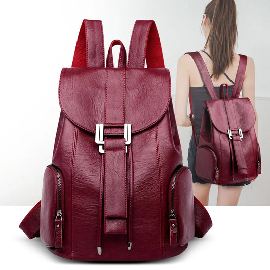 The Sheepskin Backpack – Genuine Leather Backpack for Everyday Elegance - Tessbury - situation