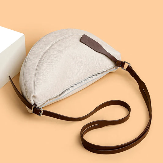 The Milano Crossbody Bags - Genuine Cowhide Leather Daily Companion - Tessbury - situation