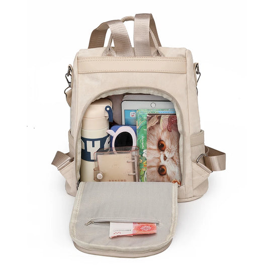 The Edit Backpack - Structured Leather Daypack for Everyday Elegance - Tessbury - situation