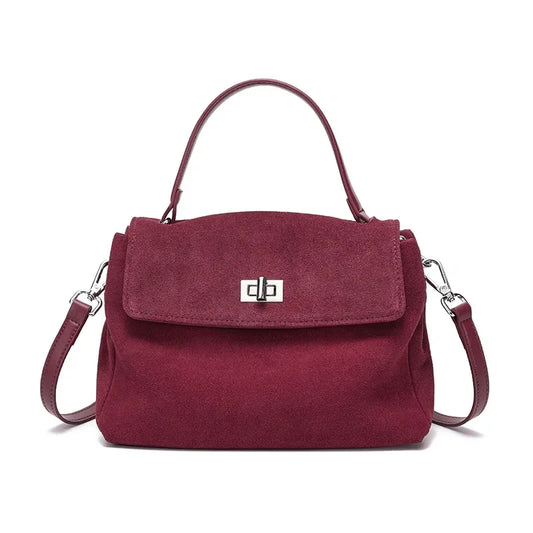 The Camille Suede Crossbody Bag - Effortless Everyday Elegance - Tessbury - photo