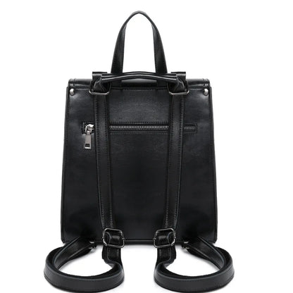 The Coffee Hour Backpack - Genuine Leather Everyday Backpack for Women - Tessbury - photo