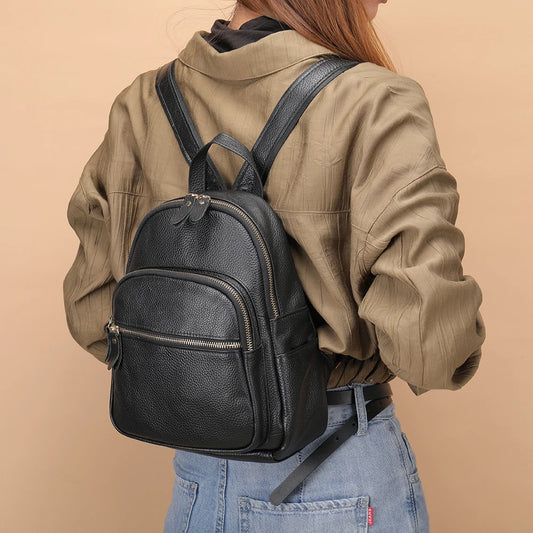 The Metro Cow Leather Backpack – Business Backpacks for the Modern Commute - Tessbury - situation