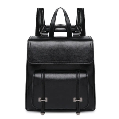 The Coffee Hour Backpack - Genuine Leather Everyday Backpack for Women - Tessbury - photo