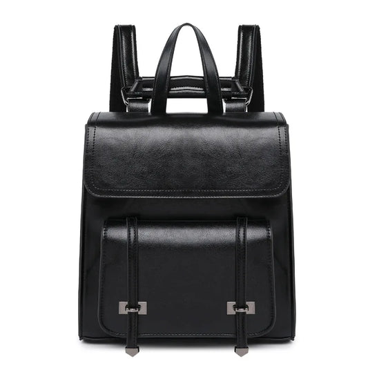 The Coffee Hour Backpack - Genuine Leather Everyday Backpack for Women - Tessbury - photo