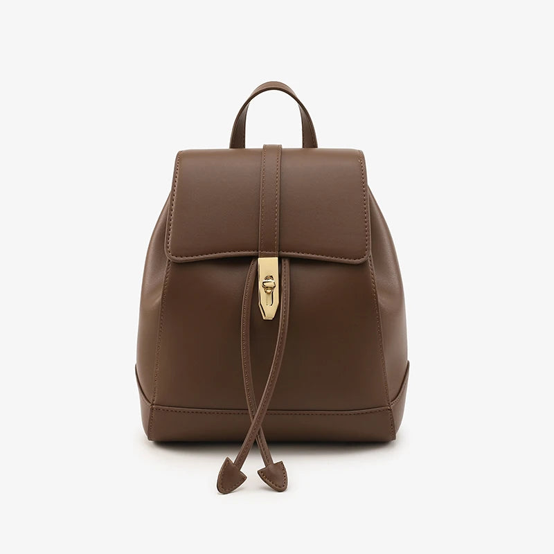 The Patchwork Backpack - Genuine Cow Leather Backpack for Urban Days - Tessbury - photo