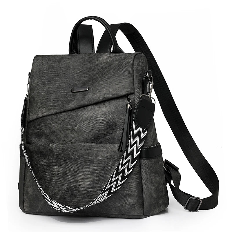 The Edit Backpack - Structured Leather Daypack for Everyday Elegance