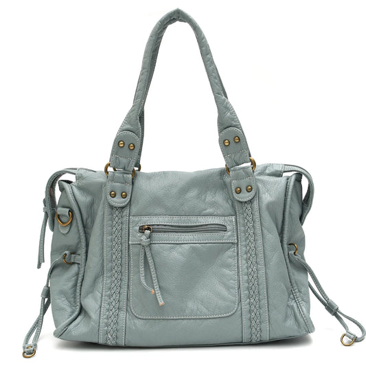 The Braided Tote Bag  - Large Capacity Braided Everyday Companion - Tessbury - photo