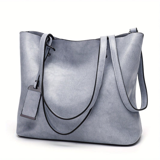 The Classic Tote Bag - Structured PU Workday Companion for Modern Women - Tessbury - situation