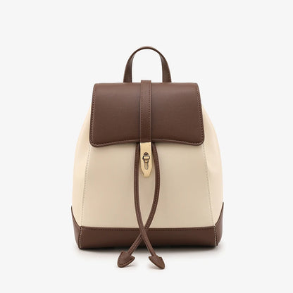 The Patchwork Backpack - Genuine Cow Leather Backpack for Urban Days - Tessbury - photo