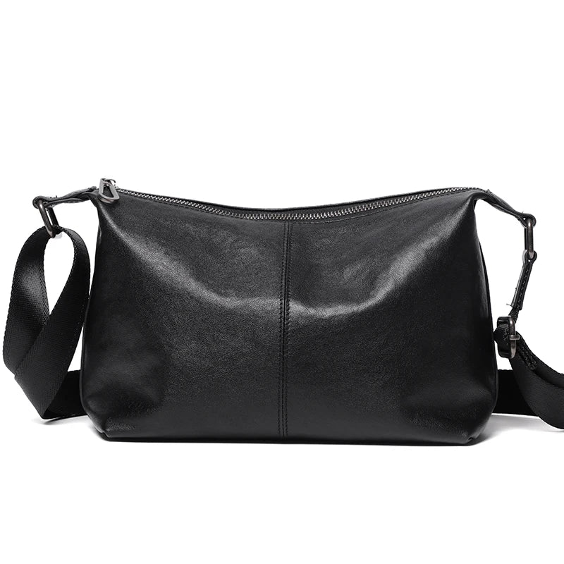 The Hudson Crossbody Bag - Genuine Cowhide Leather for Everyday Elegance