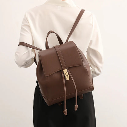 The Patchwork Backpack - Genuine Cow Leather Backpack for Urban Days - Tessbury - photo