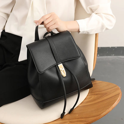 The Patchwork Backpack - Genuine Cow Leather Backpack for Urban Days - Tessbury - photo