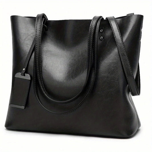 The Classic Tote Bag - Structured PU Workday Companion for Modern Women - Tessbury - photo