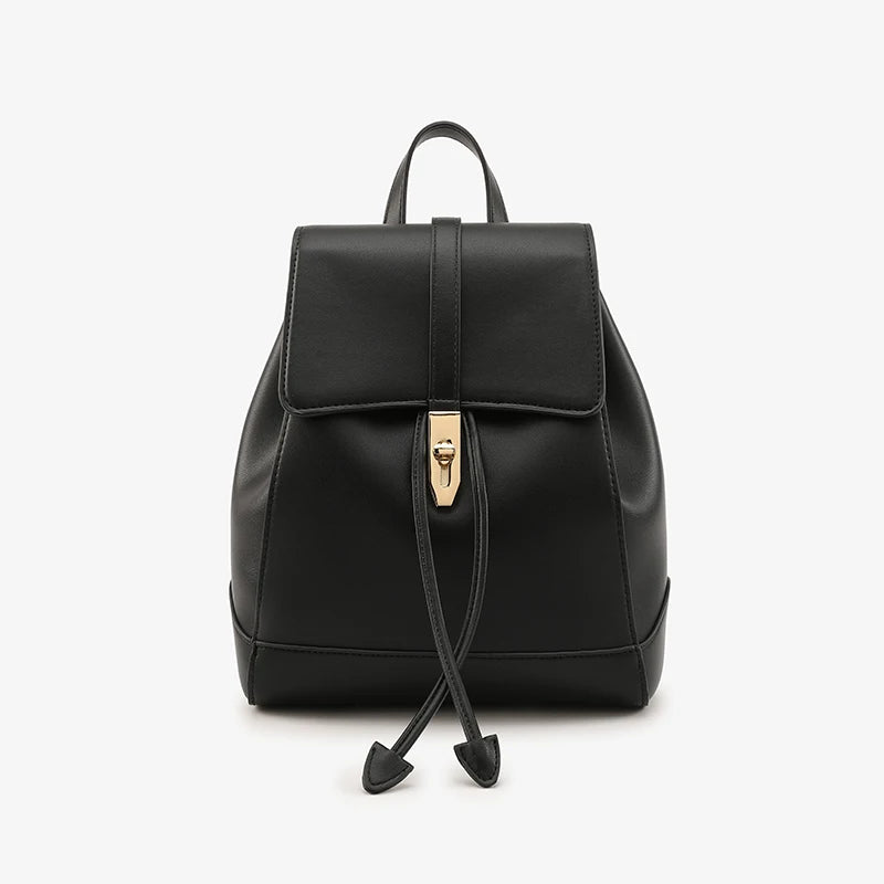 The Patchwork Backpack - Genuine Cow Leather Backpack for Urban Days - Tessbury - photo