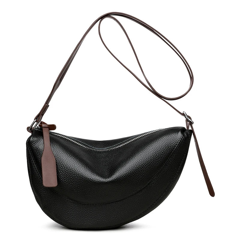 The Milano Crossbody Bag - Genuine Cowhide Leather Daily Companion