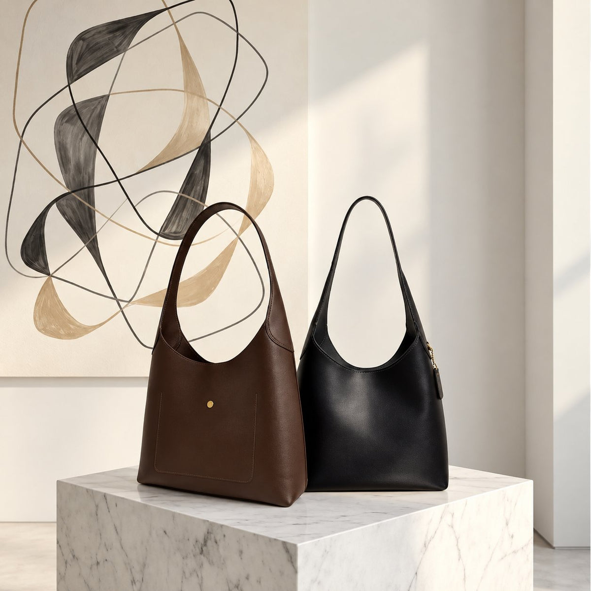 The Everyday Edit Shoulder Bag - Square Silhouette, Versatile Elegance