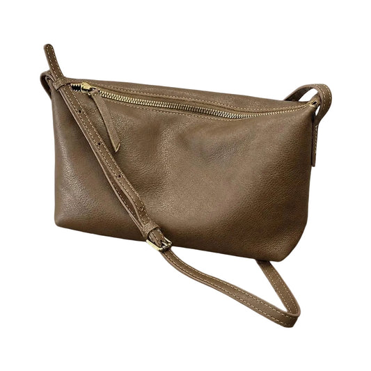 The Nora Crossbody Bag - Soft Cowhide Leather Dumpling Bag for Women