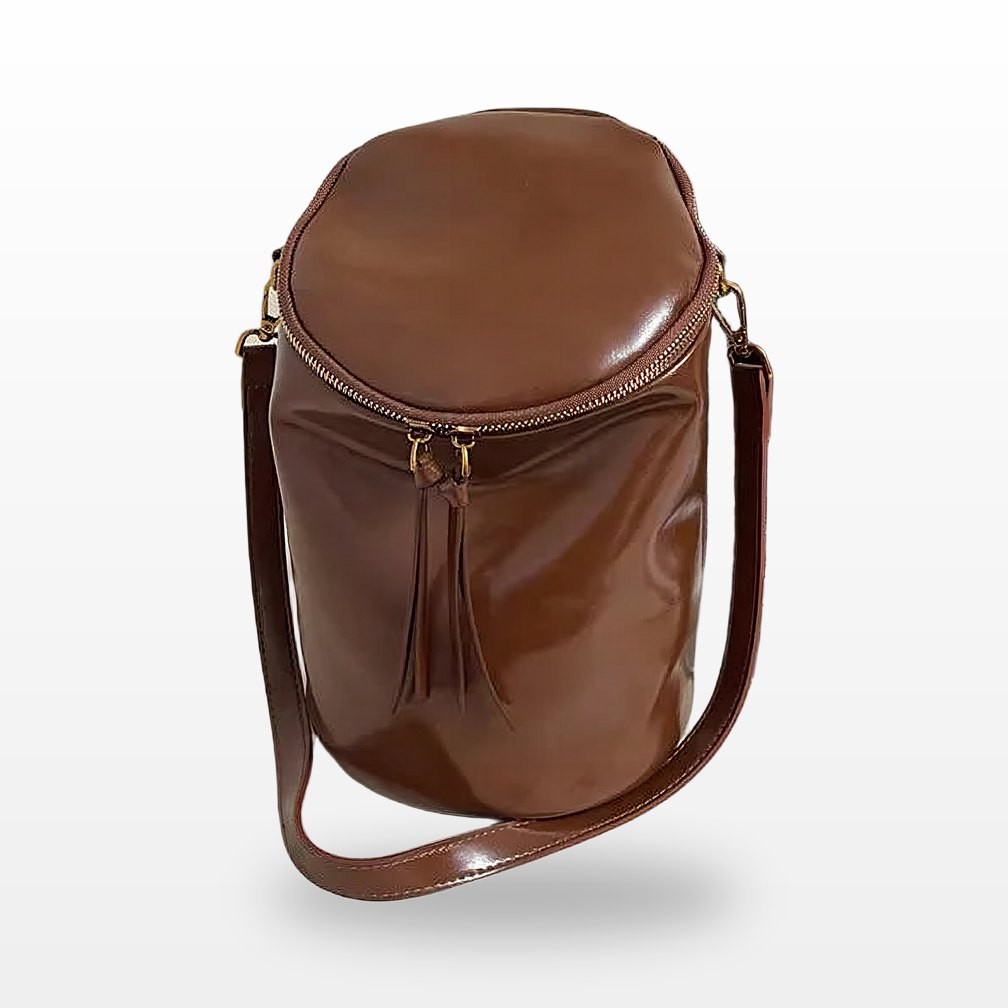 Retro Suede Crossbody Bags for Women, Soft Leather Trendy Handbag - Tessbury - photo