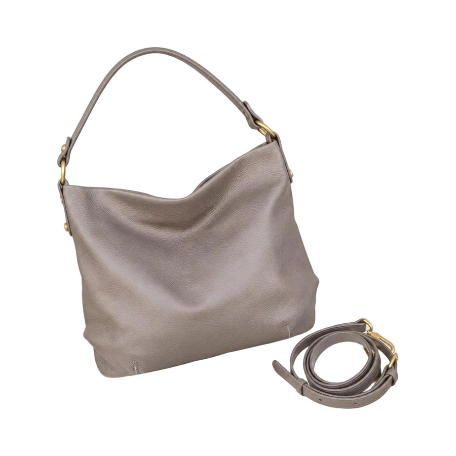 The Coffee Muse Shoulder Bag - Vintage Cow Leather Everyday Elegance