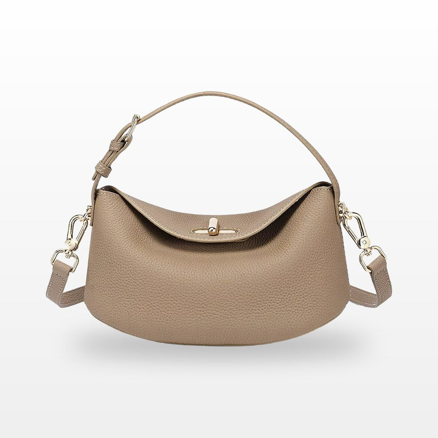 The Retro Edit Crossbody Bag - Genuine Cow Leather Everyday Companion