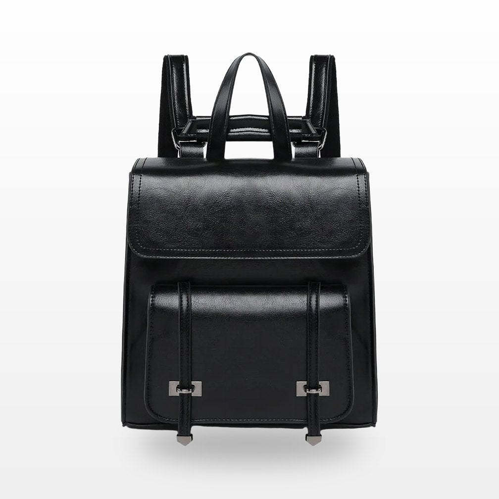 The Coffee Hour Backpack - Genuine Leather Everyday Backpack for Women - Tessbury - photo
