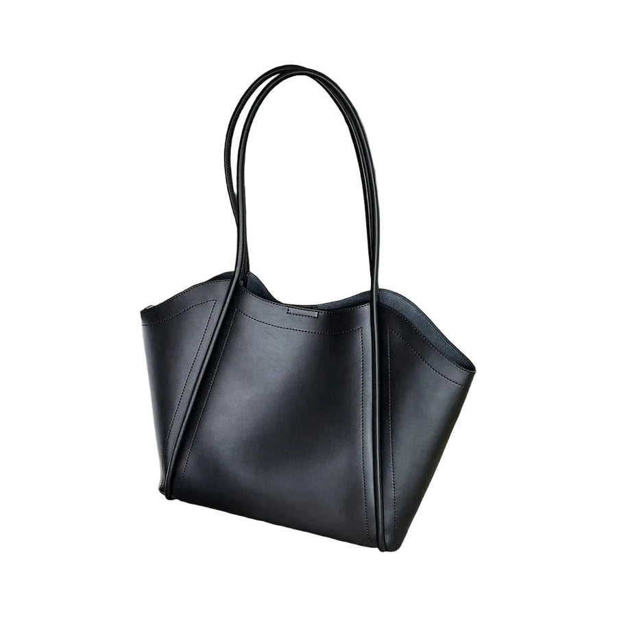 The Wing Tote Bag - Sculpted Split Leather Tote Bags for Modern Women