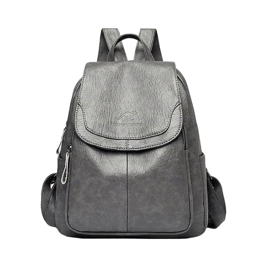 The Embossed Backpack, Soft Leather Edition for Everyday City Style - Tessbury - photo