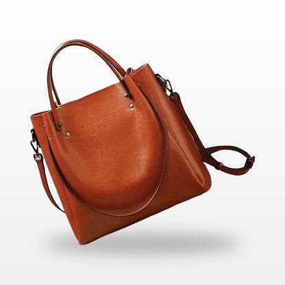 The Oakfield Tote Bag - Genuine Cowhide Leather for Everyday Elegance - Tessbury - photo