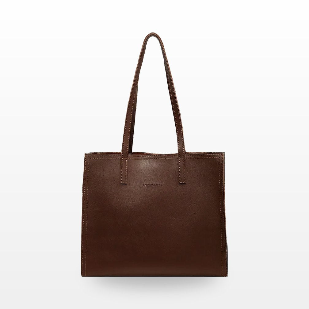 The Classic Tote Bag - Effortless Everyday Elegance in Structured leather - Tessbury - photo