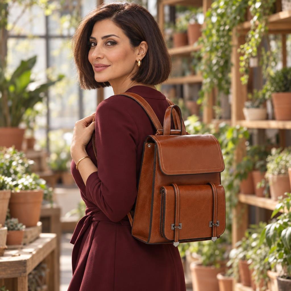 Couleur : Brown portée