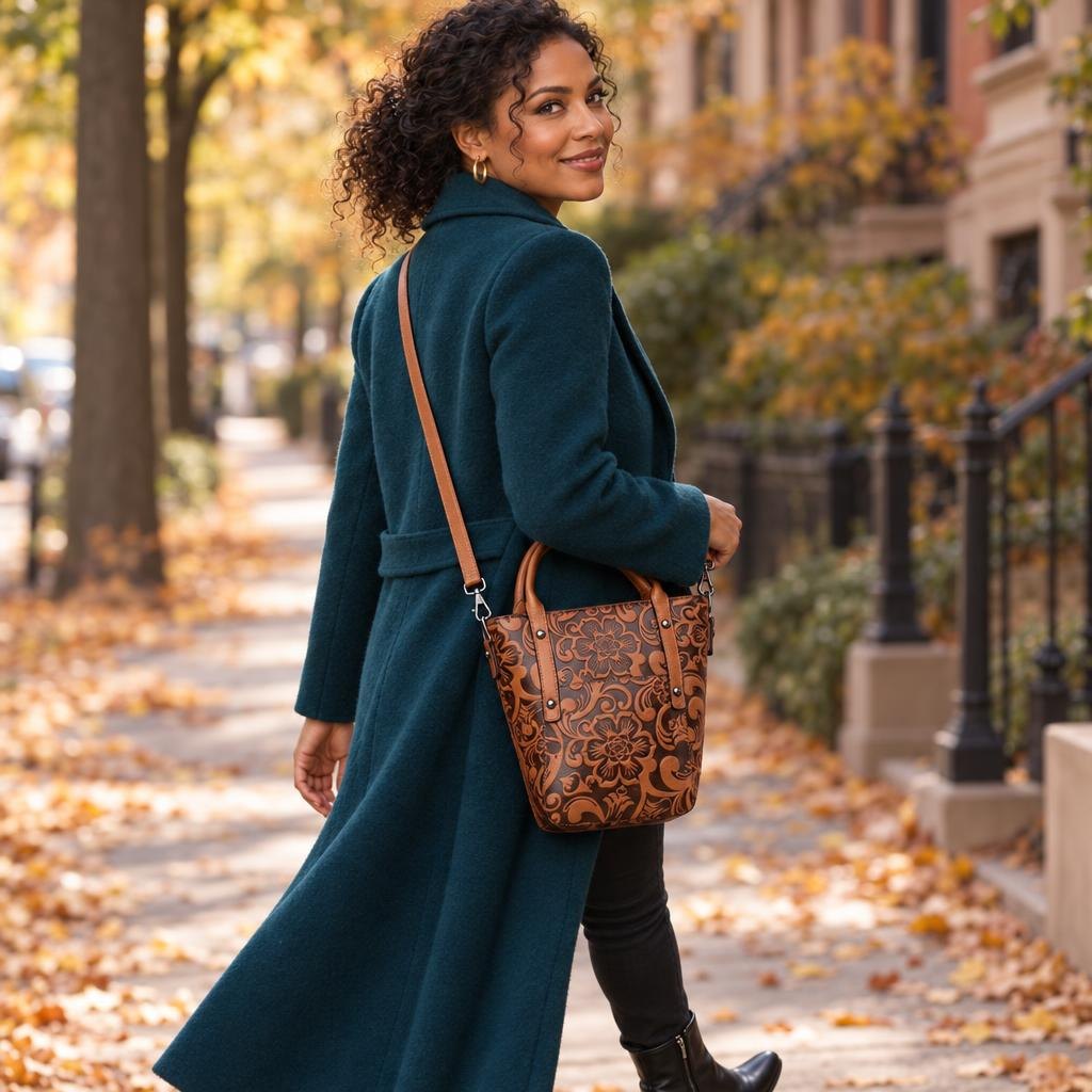 Couleur : Brown portée